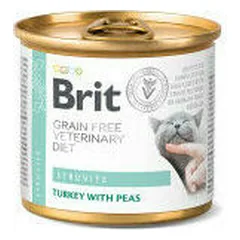 Brit GF Veterinary Diets konservuotas pašaras katėms Struvite 200 g — 2 nuotrauka