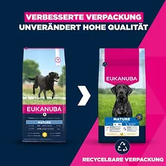 Eukanuba Premium Nutrition Mature Large & Giant Breed su vištiena, sausas maistas šunims — 2 nuotrauka