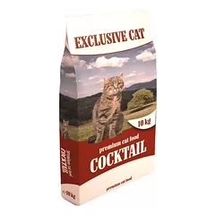 Sausas kačių maistas DELIKAN Cat Cocktail mėsos ir žuvies mix, 10 kg