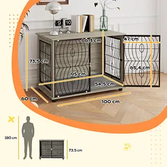 Narvas 100 x 60 x 73,5 cm — 3 nuotrauka