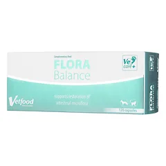 Vetfood Flora Balance - supplement supporting digestive function for dogs and cats - 120 tablets