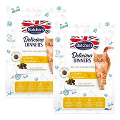 BUTCHER'S Functional Cat Sensitive jautrioms katėms su vištiena 2x800 g