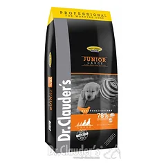 Dr. CLAUDER'S JUNIOR LARGE subalansuotas sausas maistas didelių ir labai didelių veislių šunims 20kg
