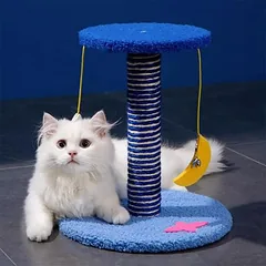 IntiMeg Katzenhaus mit Kratzbaum und Spielzeug