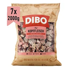 DIBO šaldytas maistas, galvų mėsa, 5 x 2 kg — 2 nuotrauka