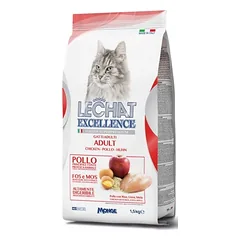 LeChat Excellence Adult sausas maistas suaugusioms katėms su vištiena ir ryžiais, 0,4 kg