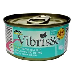 Vibrisse Vištiena Tilapija Rudadumblis konservai suaugusiems katėms, 70 g