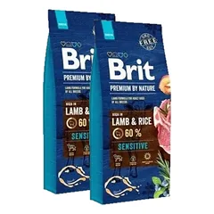 BRIT Premium By Nature Sensitive ėriena 2x8kg
