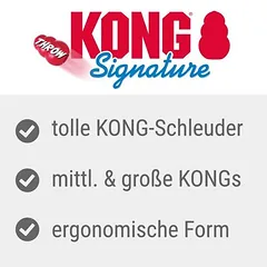 KONG Signature Throw žaislas šunims, Dideliems 26–45 kg — 3 nuotrauka