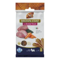 FARMINA N&D BROWN - DOG TREAT - Lamb Potato Carrot&Spirulina ADULT MINI 60 g