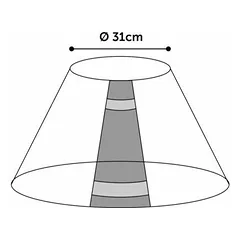 Flamingo Protective cone collar CAPO  L 28 cm — 2 nuotrauka