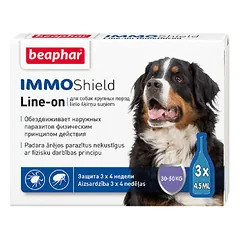 Beaphar Immo Shield Line-on Dog Large 3x4,5 ml — 1 nuotrauka