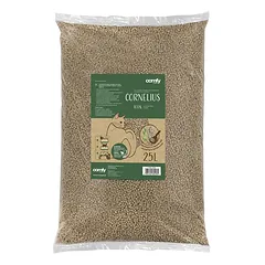 Comfy Cornelius Herbal kukurūzų granulių kraikas katėms, su žolelių aromatu, 25L