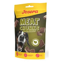JOSERA Meat Chunks Turkey džiovinti skanėstai su kalakutiena 12x70g