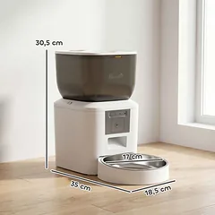 Automatinė augintinių šėrykla, 4 l, 35 × 18,5 × 30,5 cm — 3 nuotrauka