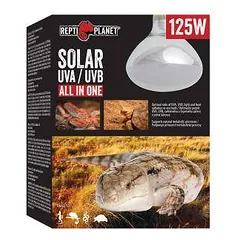 Terariumo lempos lemputė: „Repti Planet Bulb Solar UVA & UVB 125W“