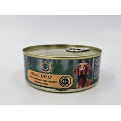 Real Dog SP - Wet Beef and horse for adult dogs 240 g (pak24)