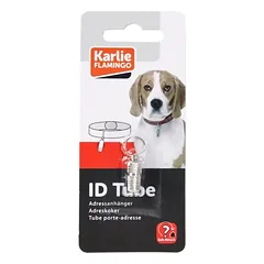 Karlie Adresstube silber für Hunde