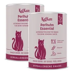 KatKare Cat Treats su perlinėmis vištomis Essential, skanėstai katėms — 4 nuotrauka