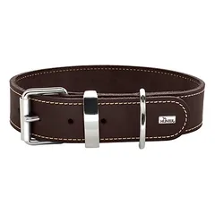 HUNTER antkaklis šunims Aalborg special, Dydis: XL, Spalva: konjako spalvos, Kaklo apimtis: 56 - 66 cm, Plotis: 4,5 cm — 4 nuotrauka
