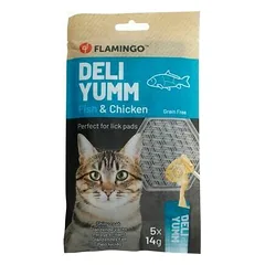 Flamingo Snacks Deli Yumm Paste skin & coat 70 g