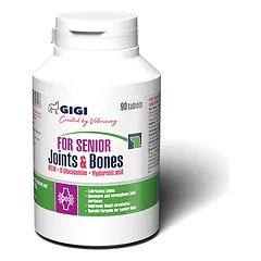 GIGI FOR SENIOR Joints Bones papildas vyresnių šunų kaulų ir sąnarių funkcijai, N90