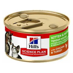 Hills Science Plan Kitten & Mother with chicken & turkey 85 g photo