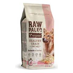 Raw Paleo Healthy Grain Salmon&Barley Puppy 10kg