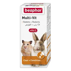 MULTI-VIT SM. ANIMAL + VIT.C  20ML - vitaminų papildas triušiams ir graužikams