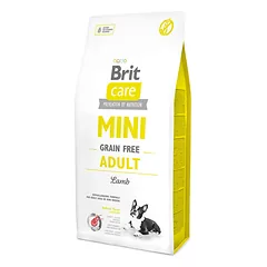 Brit Care Mini Adult Lamb sausas maistas mažų veislių šunims su ėriena 2 kg