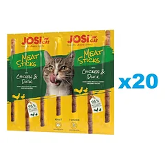 JOSERA JosiCat Meat Sticks vištienos ir ančių lazdelės katėms 20x35g