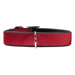 HUNTER antkaklis šunims Softie, Dydis: S-M, Spalva: ruda/juoda, Kaklo apimtis: 36 - 44 cm, Plotis: 2,8 cm — 3 nuotrauka