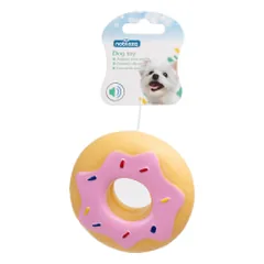 Nobleza vinilinė spurga žaislas šunims, 10 cm — 4 nuotrauka