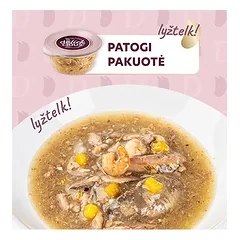 Delickcious sardinių sriuba katėms su krevetėmis ir moliūgais, 80 g — 2 nuotrauka