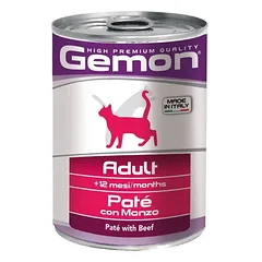 Gemon adult konservuotas paštetas suaugusioms katėms su jautiena 400g — 2 nuotrauka