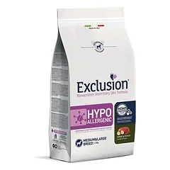 Exclusion Hypoallergenic sausas maistas šunims su arkliena 2 kg