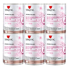 Disugual Veterinary drėgnas drėgnas šunų maistas HYPOALLERGENIC šernų (suaugusiems) 6x400g