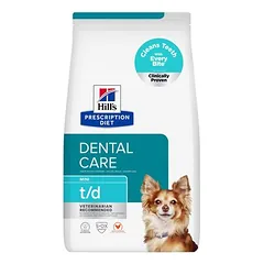 Hill's Prescription Diet t/d Dental Care Mini su vištiena, sausas maistas šunims — 2 nuotrauka