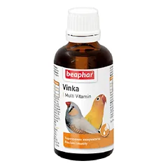 Vitaminizuotas papildomas lesalas paukščiams: Beaphar Vinka, 50 ml