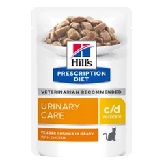 Hill's c/d Urinary Care konservai katėms su vištiena, 85 g