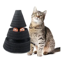 Canadian Cat Company Kratzspielzeug TREETOP Kratzpappe mit Spielbällen