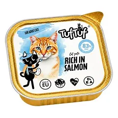 TufTuf drėgnas maistas katėms – paštetas, indelis 100 g — 4 nuotrauka