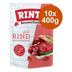 RINTI Kennerfleisch Pouches 10 x 400 g
