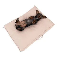 TIAKI čiužinys šunims Memory Foam, smėlio spalvos, Mažiems 5–10 kg — 5 nuotrauka