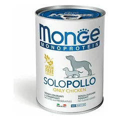 Monge Monoprotein konservuotas pašaras (vištiena) 400g parduotuvėje 1petshop.lt