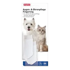 Beaphar Augen- & Ohrenpflege Fingerling - 2 Stück für Katzen