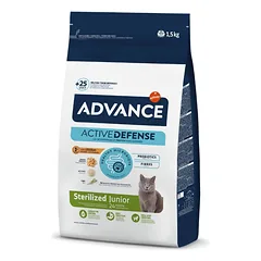 Advance Sterilized Junior Sausas Maistas sterilizuotiems kačiukams