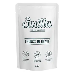 Smilla Urinary Care drėgnas maistas katėms, kąsneliai padaže su daržovėmis, maišeliai — 2 nuotrauka