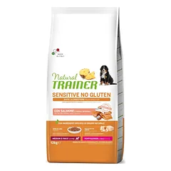 NT DOG SENSITIVE NO GLUTEN PUPPY&JUNIOR M/M SALMON (lašiša) 12kg