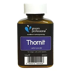 Groom Professional Thornit ausų pudra - infekciją stabdanti, gydomoji pudra šunų, kačių ir triušių ausims, odai ir išangei, 20g — 2 nuotrauka